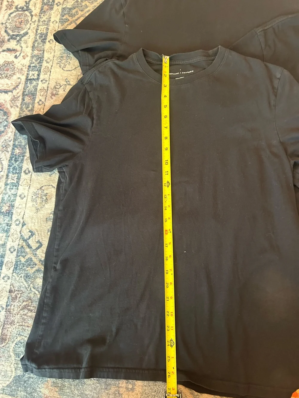 Everlane Men’s 3 Bundle Short Sleeve Uniform Tees - Black L Loose Fit - Picture 5 of 5